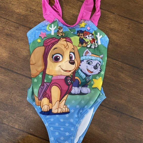 3T Girls Nickelodeon Paw Patrol Swimsuit - Picture 1 of 1